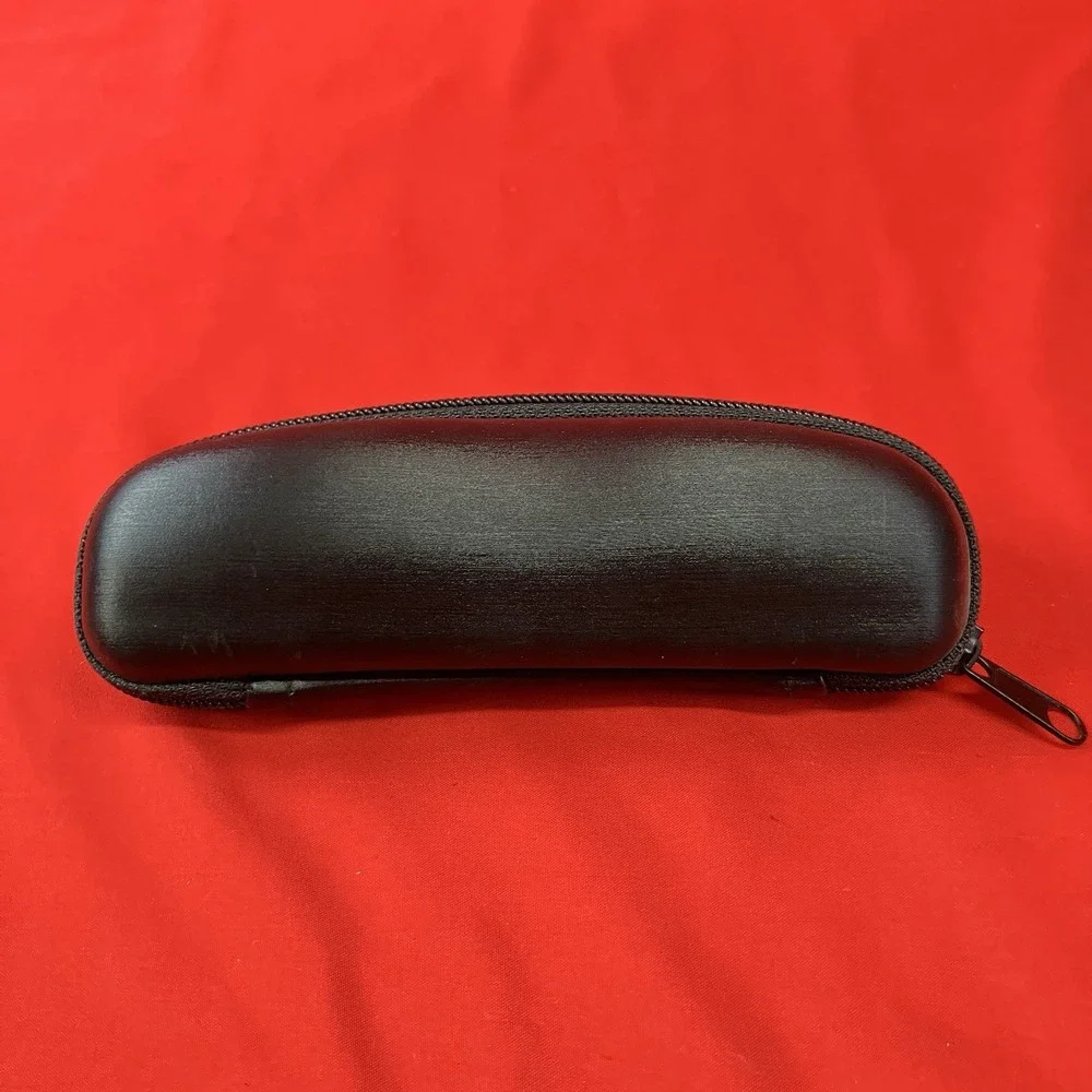 Vogue Semi-Hard Zipper Case Only / Eyeglasses Sunglasses / Black /Sun Reading #2